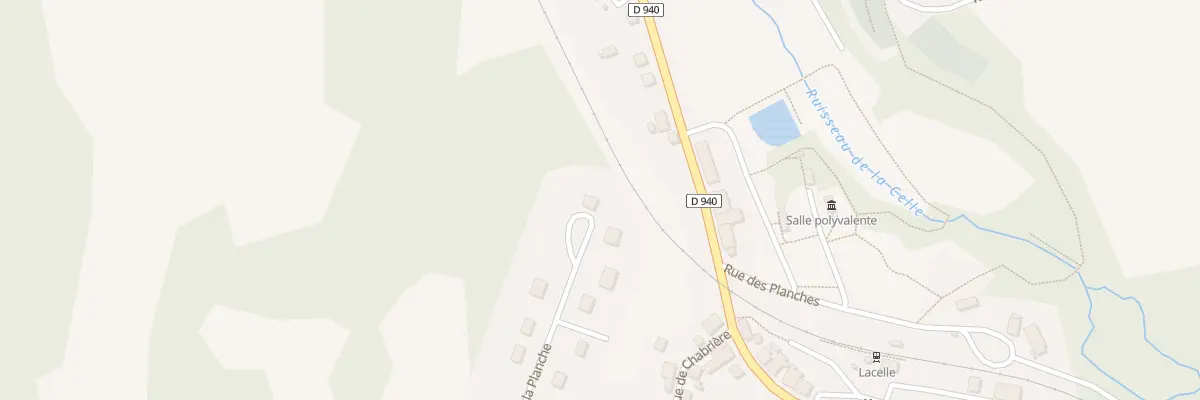Plan du 5155 Le Bourg à Lacelle