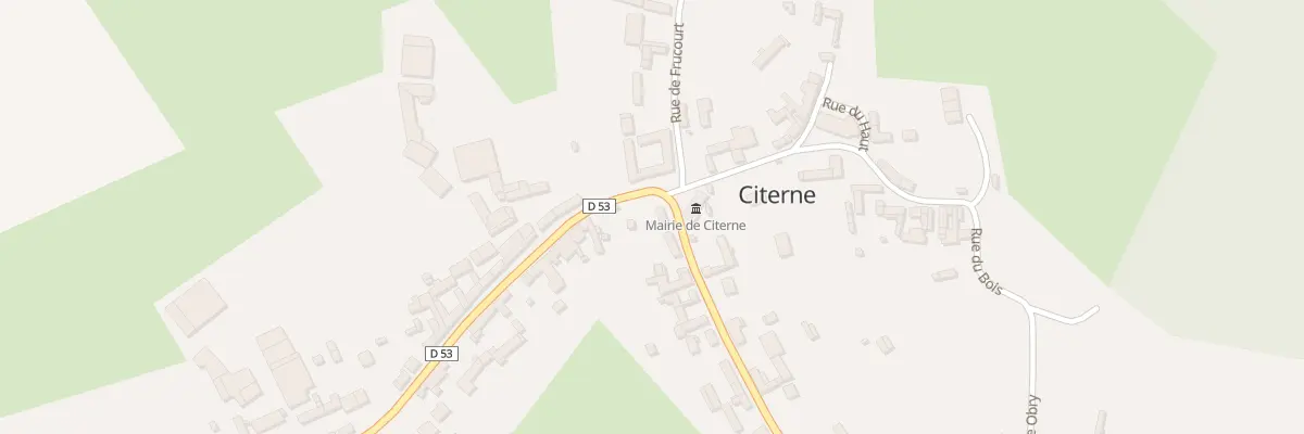 Plan du 2 Rue d’Airaines à Citerne