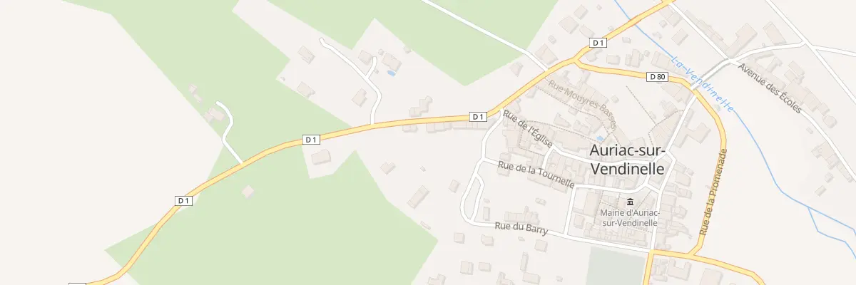 Plan du 13 Rte de Caraman à Auriac-sur-Vendinelle
