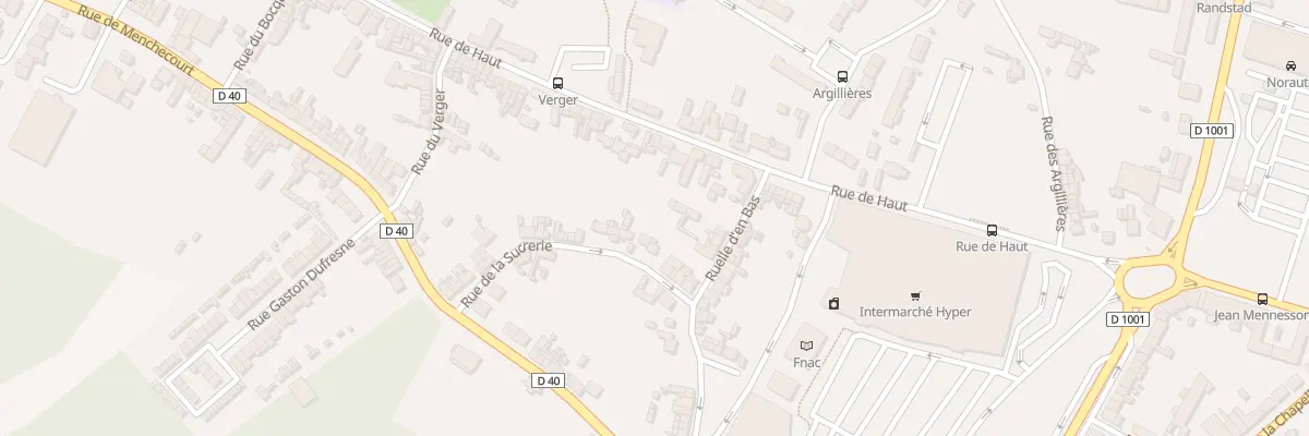 Plan du 50 Rue de la Sucrerie à Abbeville
