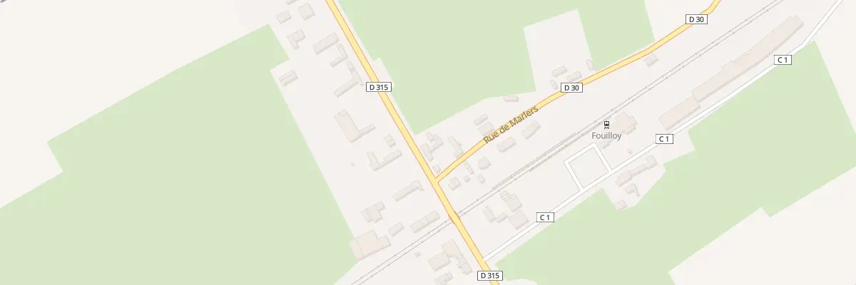 Plan du 8 Rue du Pont Neuf à Fouilloy