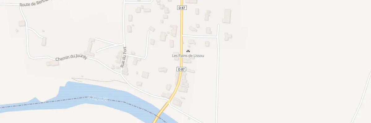 Plan du 144 Rte de Gaillac à Ambres