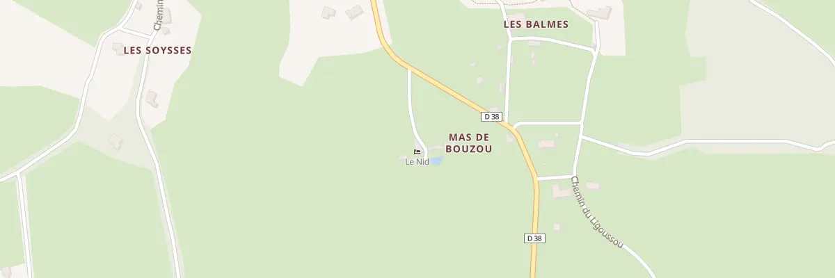 Plan du 5089 Les Soysses à Grèzes