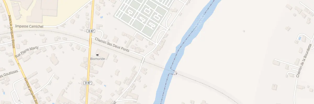 Plan du 4 Rte du Port d’En Taïx à Lavaur
