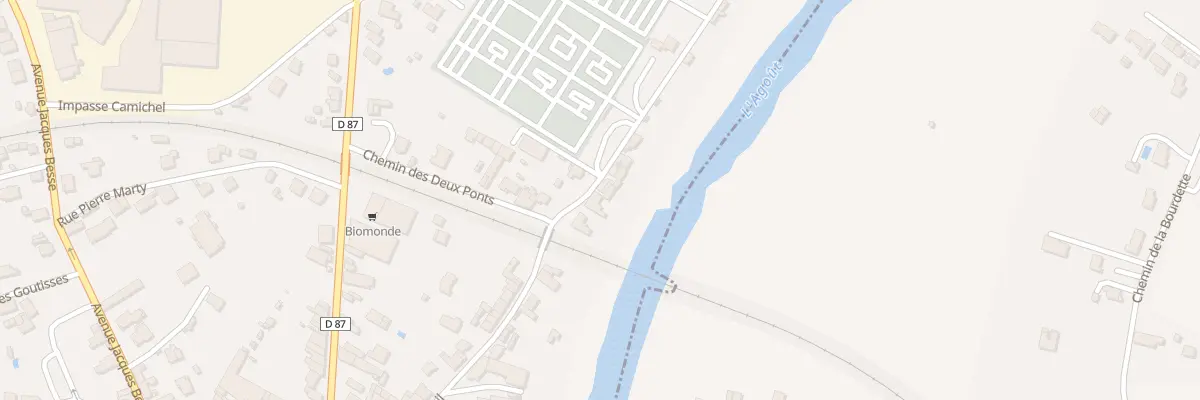 Plan du 6 Rte du Port d’En Taïx à Lavaur