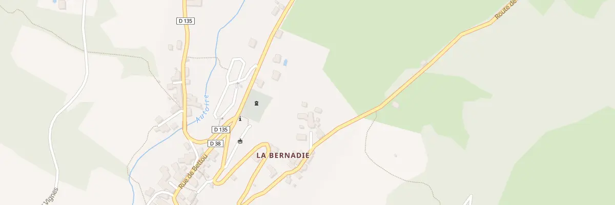 Plan du 68 Pass du Lavoir à Autoire