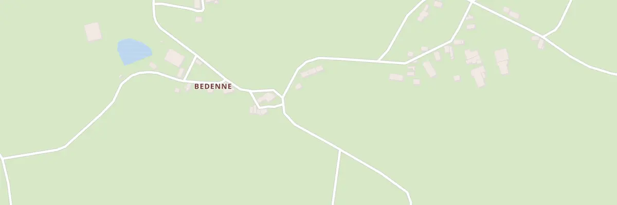 Plan du 5066A Bedaine à Albussac