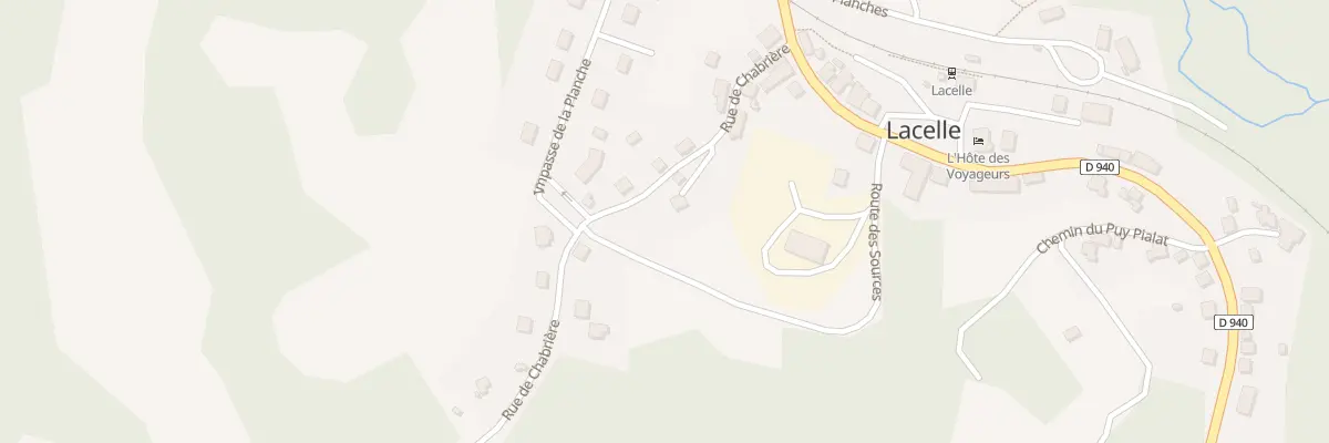 Plan du 5061A Le Bourg à Lacelle