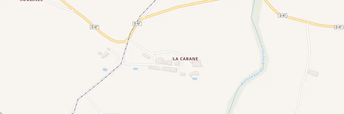 Plan du 51 La Cabane à Pech-Luna