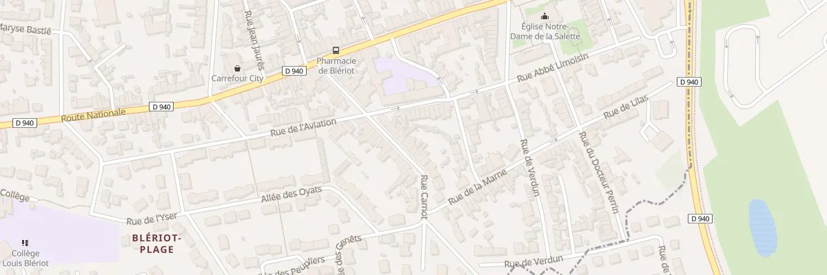 Plan du 19 Rue Carnot à Sangatte
