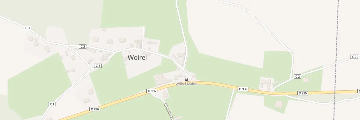 Plan du 1 Rue de la Montagne à Woirel