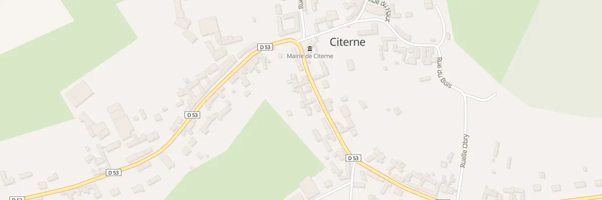 Plan du 10 Rue d’Airaines à Citerne