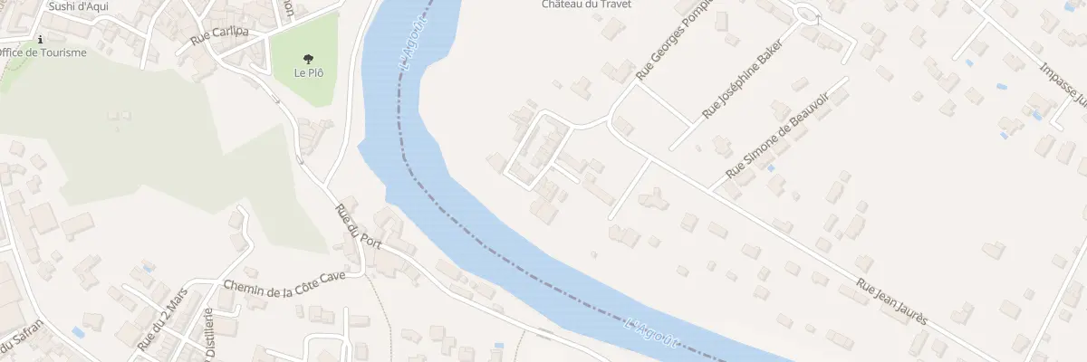Plan du 14 Pl des Sources à Labastide-Saint-Georges