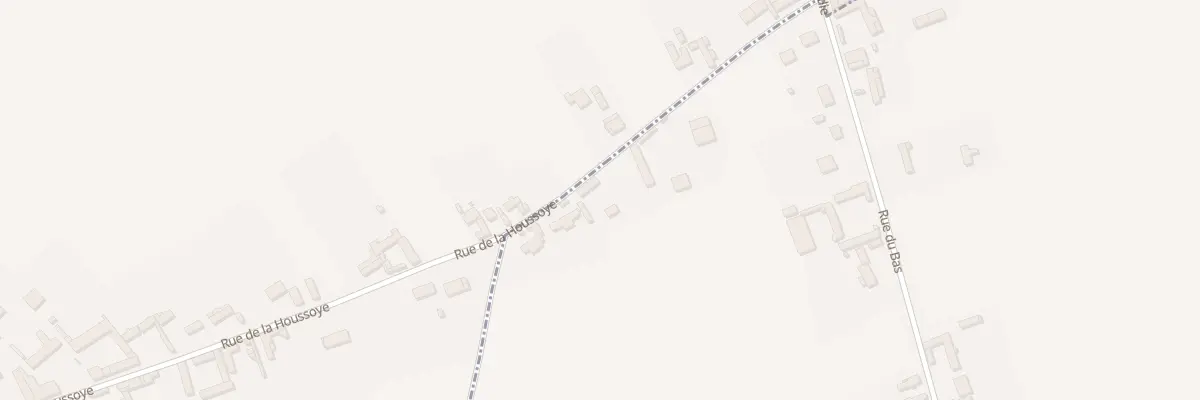 Plan du 23 Rue de la Houssoye à Dominois
