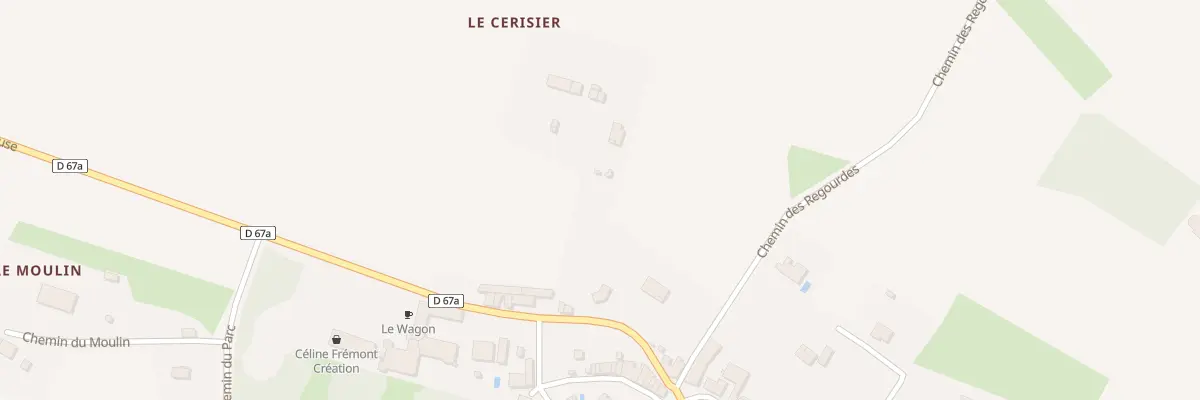 Plan du 117 Le Canellou au Faget