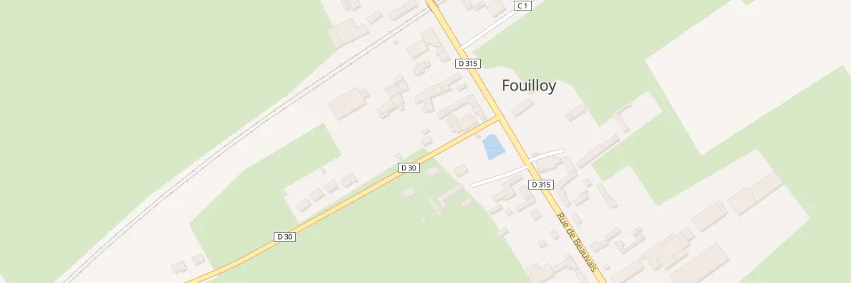 Plan du 2 Rue de l’Argilière à Fouilloy