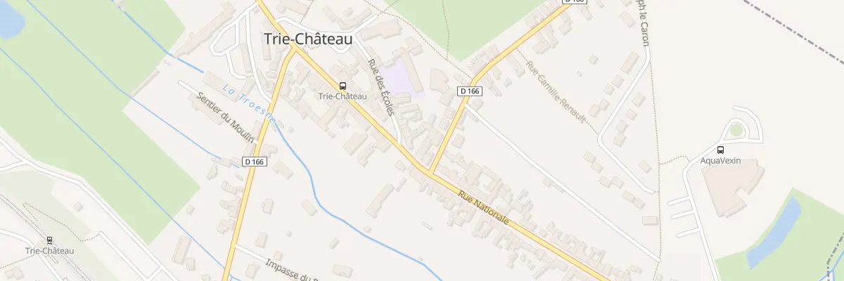 Plan du 77 Rue Nationale à Trie-Château