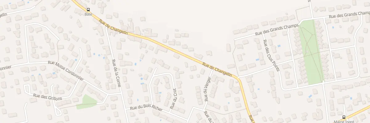 Plan du 27 Rue de Changelin à Ingré