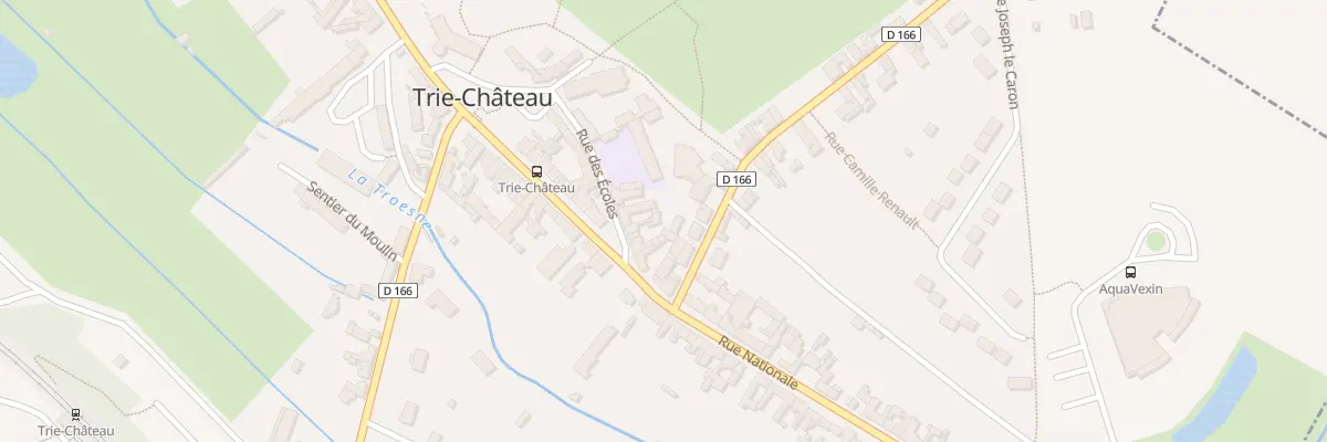Plan du 77 Rue Nationale à Trie-Château