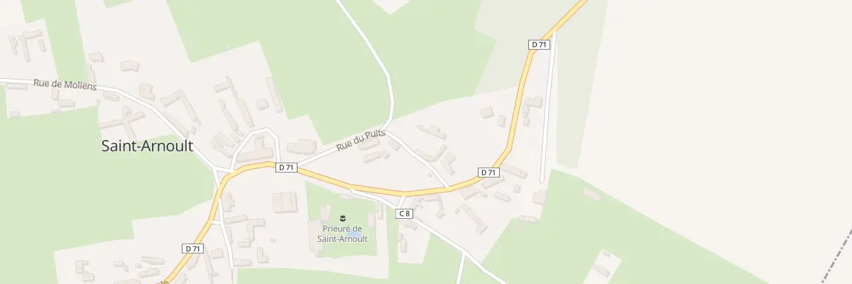 Plan du 4 Rue du Puits à Saint-Arnoult