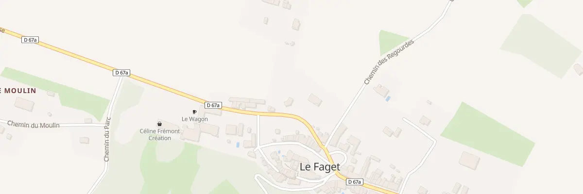 Plan du 9002 Le Canellou au Faget