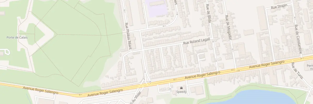 Plan du 4 Rue Fernand Gouverneur à Calais