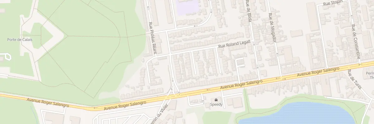 Plan du 8 Rue Fernand Gouverneur à Calais