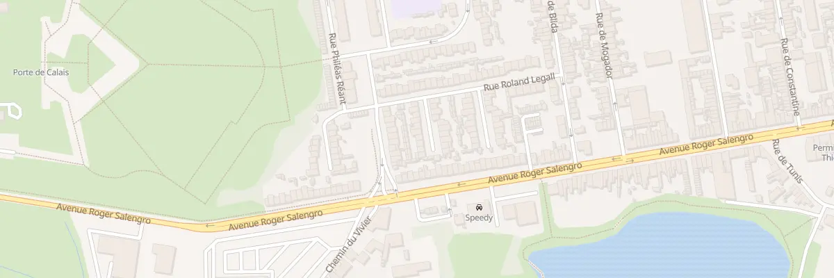 Plan du 14 Rue Fernand Gouverneur à Calais
