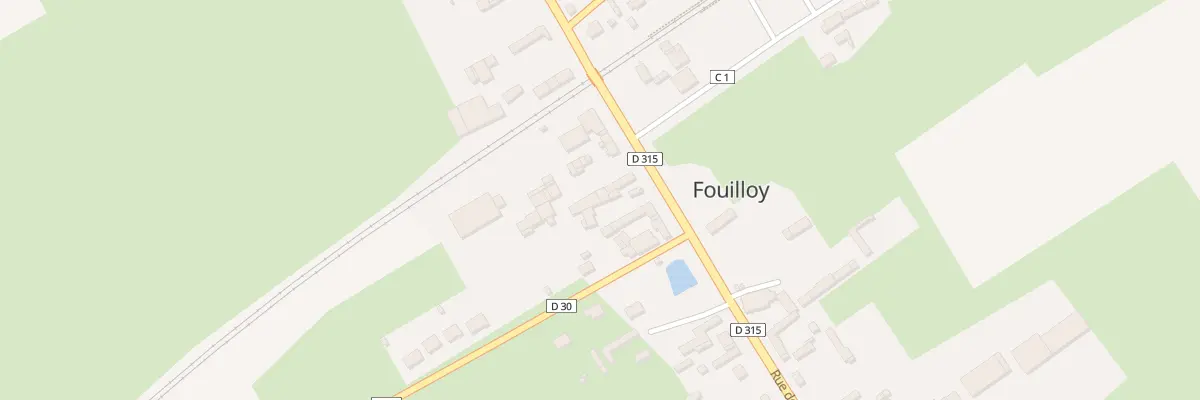 Plan du 9 Rue du Pont Neuf à Fouilloy