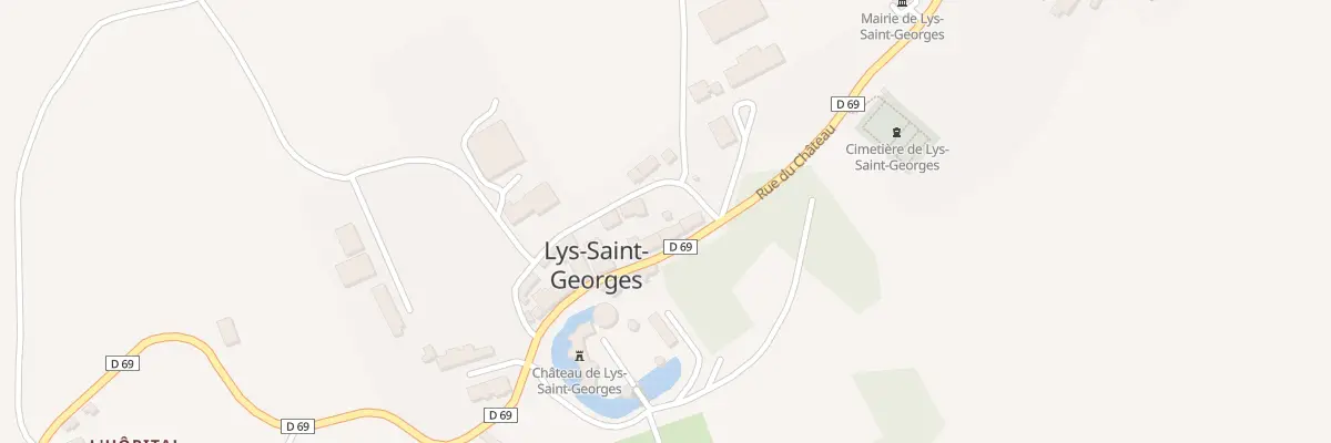 Plan du 5006 Le Bourg à Lys-Saint-Georges