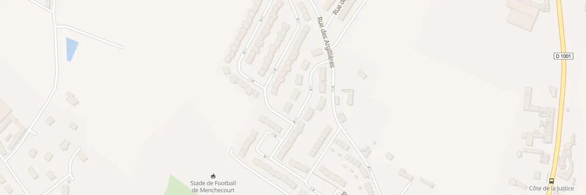 Plan du 75 Rue des Moulins de Menchecourt à Abbeville