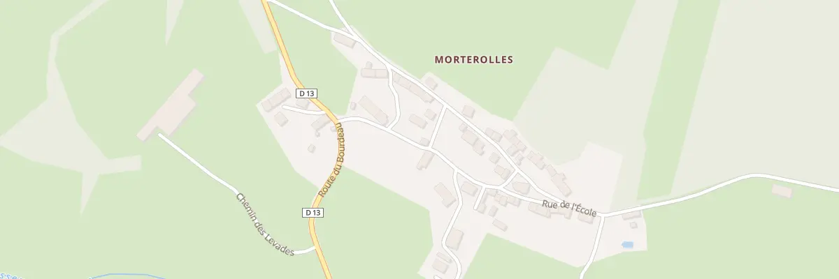 Plan du 3 Rue de l’École à Saint-Pardoux-Morterolles
