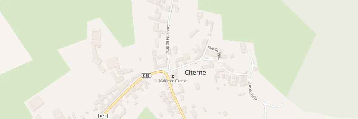 Plan du 1 Rue de Haut à Citerne