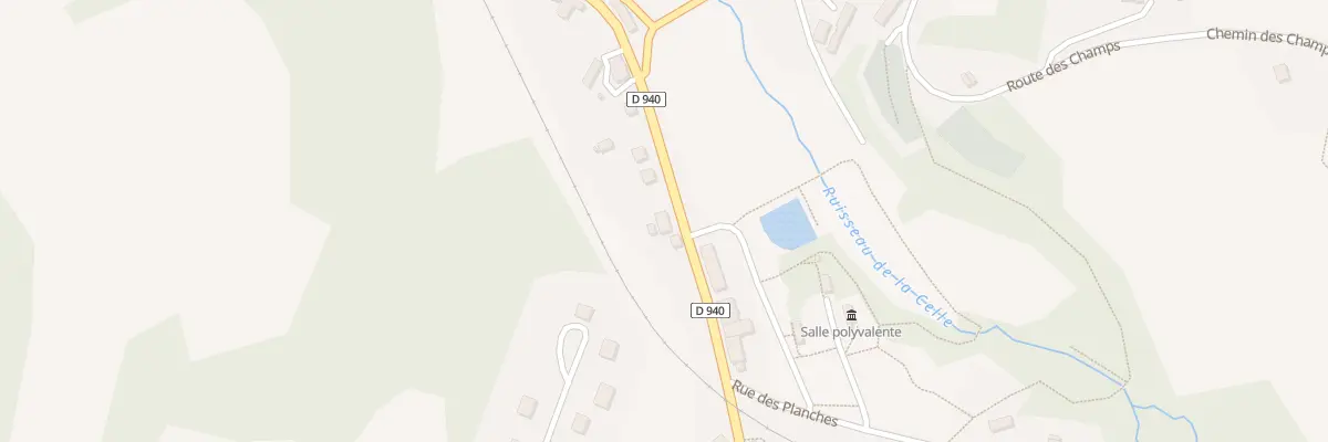 Plan du 5074 Le Bourg à Lacelle