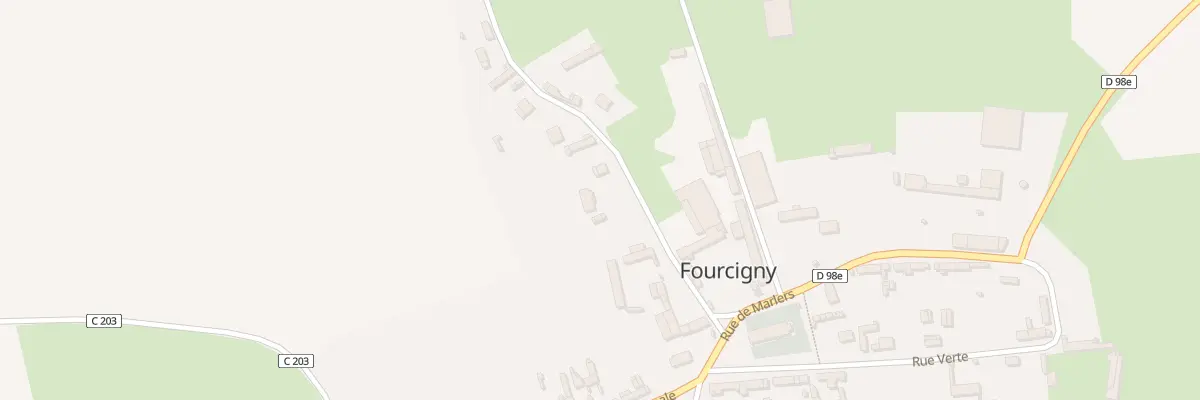 Plan du 6 Rue Robinette à Fourcigny