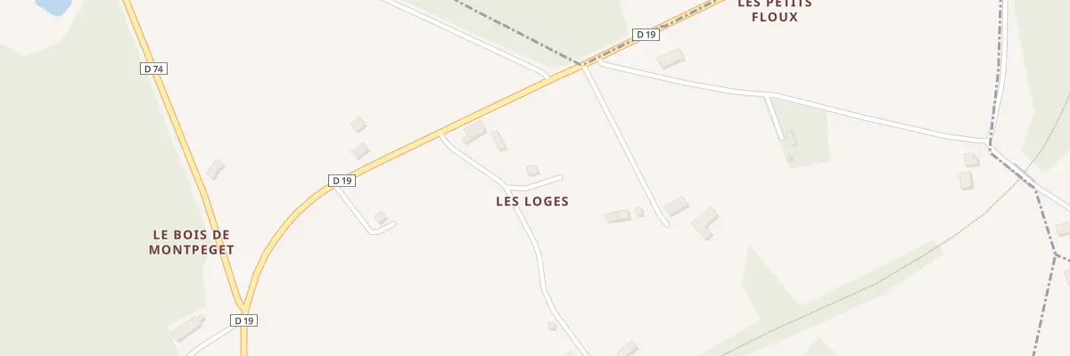 Plan du 5093 Les loges à La Buxerette