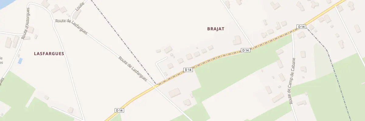 Plan du 5600 Champ de Brajat à Bretenoux