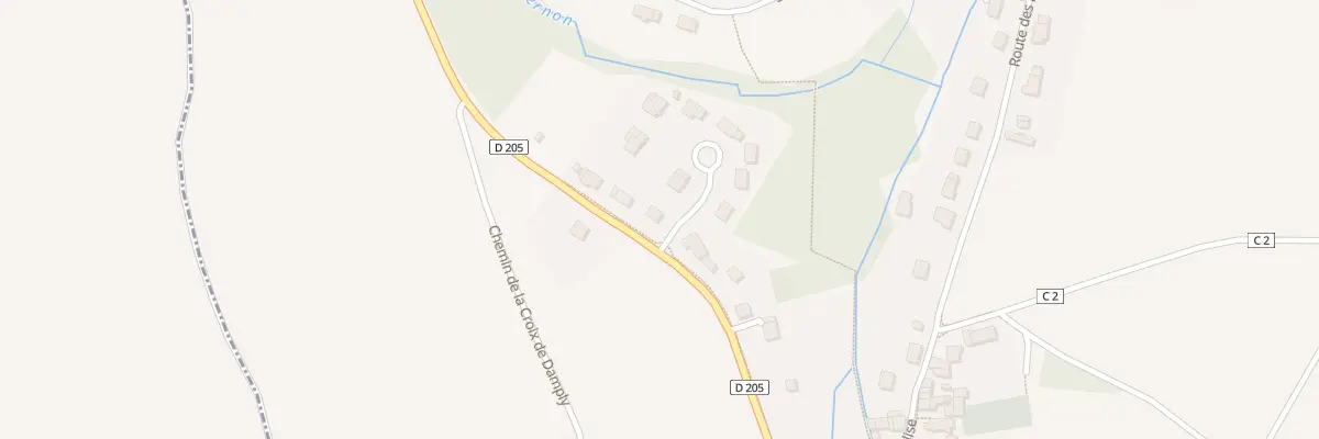 Plan du 35 Rte de Lainville à Montalet-le-Bois