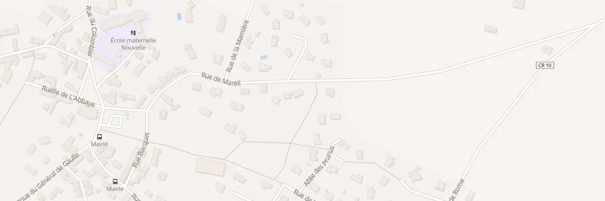 Plan du 18 Rue de Mareil à Méré