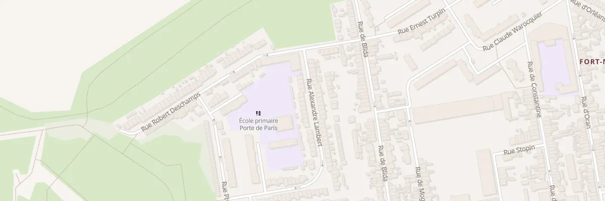 Plan du 45 Rue Alexandre Lambert à Calais