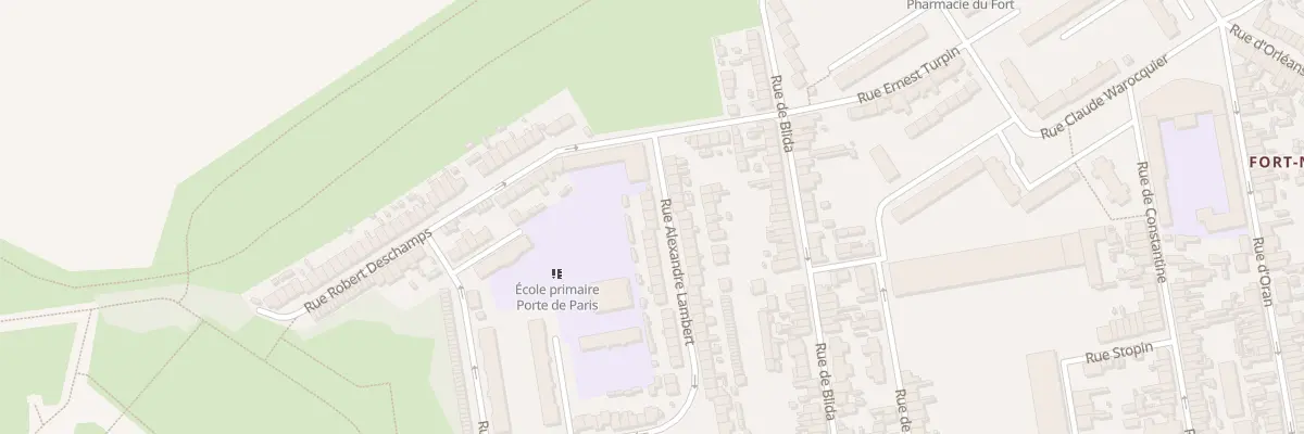 Plan du 51 Rue Alexandre Lambert à Calais