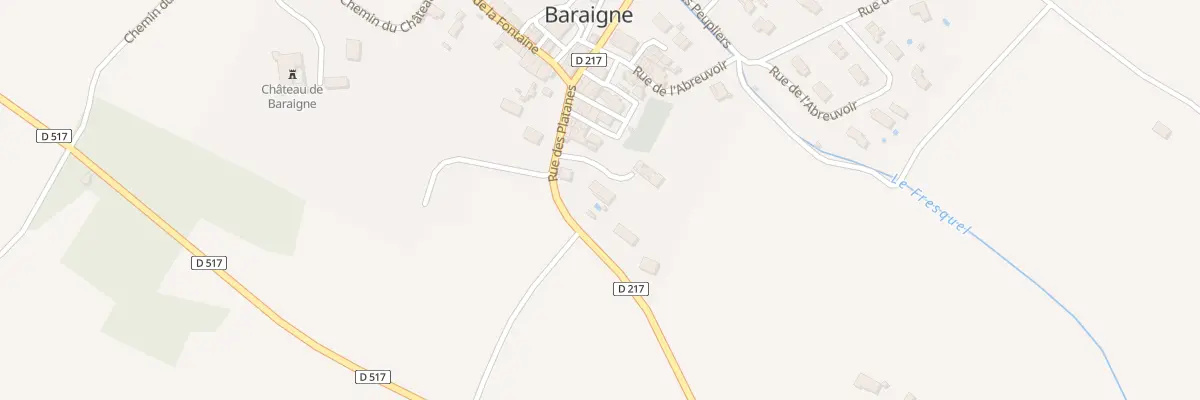 Plan du 7 Las Geysses à Baraigne