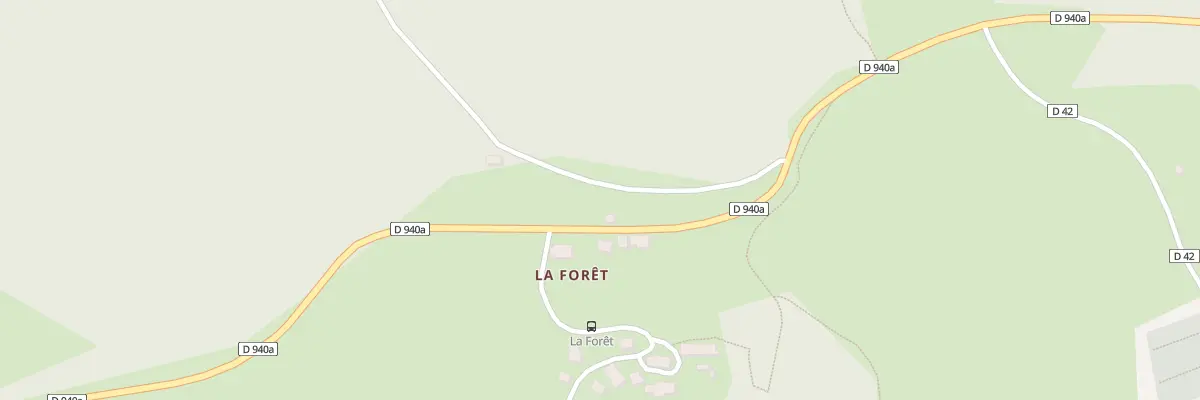 Plan du 1 Laforet à Saint-Éloi