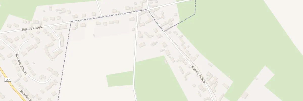 Plan du 67 Rue du Village à Broquiers