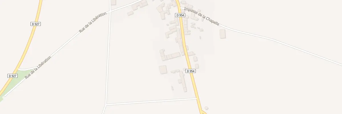 Plan du 3E Rue du Onze Novembre à Janville-en-Beauce