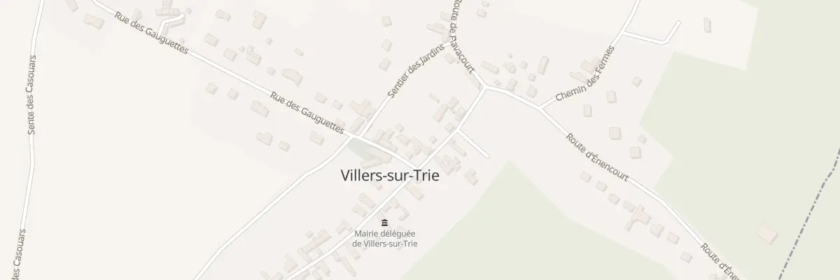 Plan du 4 Rue des Gauguettes à Trie-Château