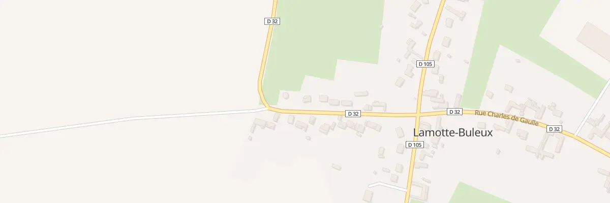 Plan du 160 Rte de Nouvion à Lamotte-Buleux