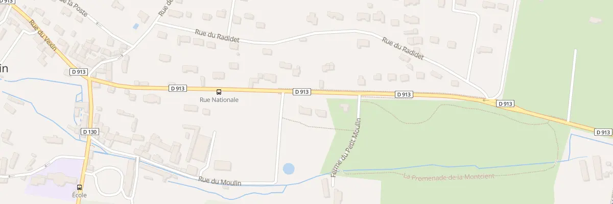 Plan du 9 Rue du Vexin à Brueil-en-Vexin