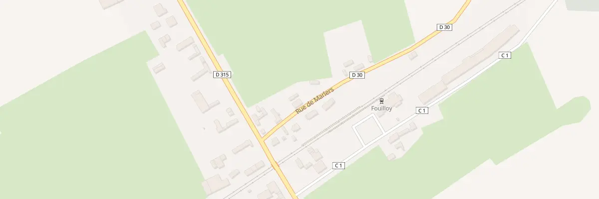 Plan du 6 Rue du Pont Neuf à Fouilloy