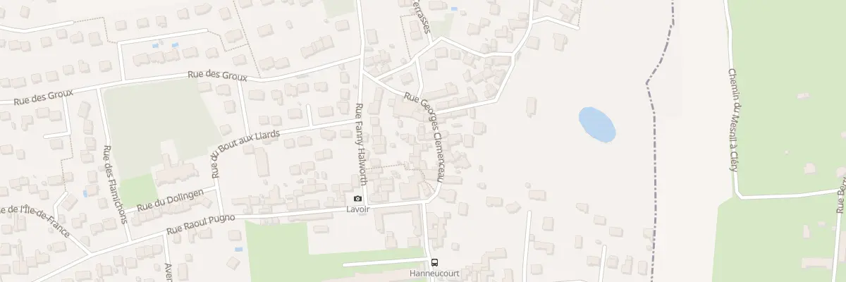 Plan du 9 Rue Georges Clemenceau à Gargenville